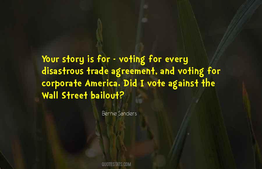 Quotes About Wall Street Bailout #1719058