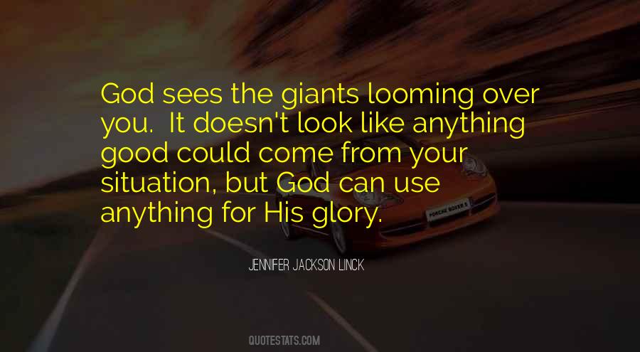 His Glory Quotes #1383296