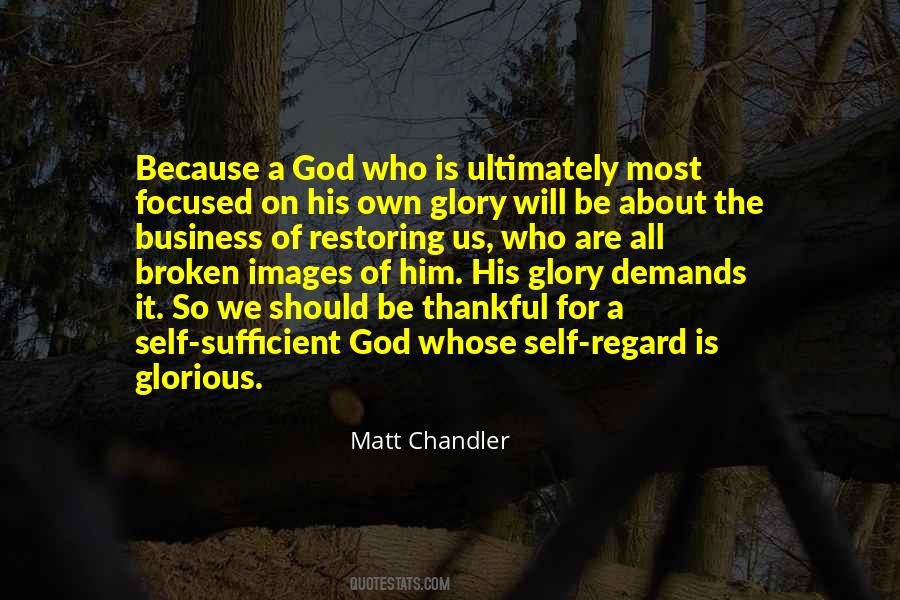 His Glory Quotes #959076