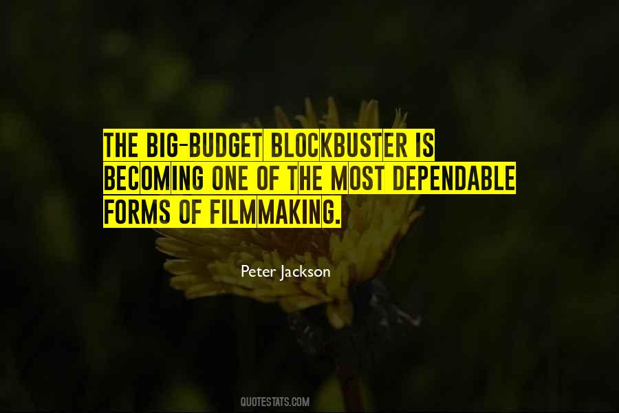 Quotes About Blockbuster #1681818