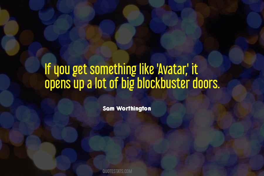 Quotes About Blockbuster #333912