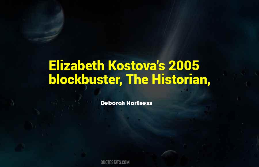 Quotes About Blockbuster #577892