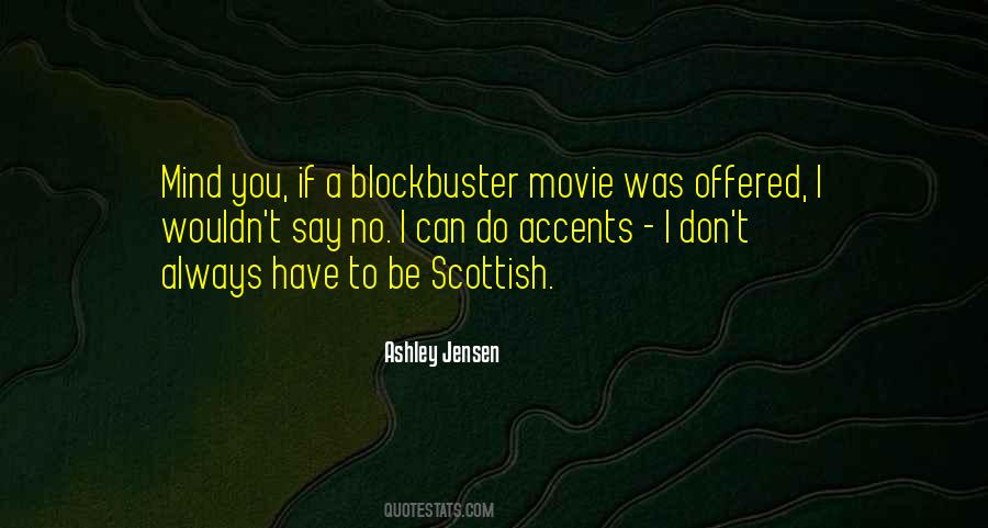 Quotes About Blockbuster #658034