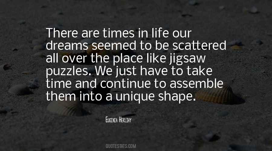 Life Puzzles Quotes #957595