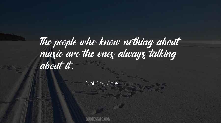 Know Nothing Quotes #1310904