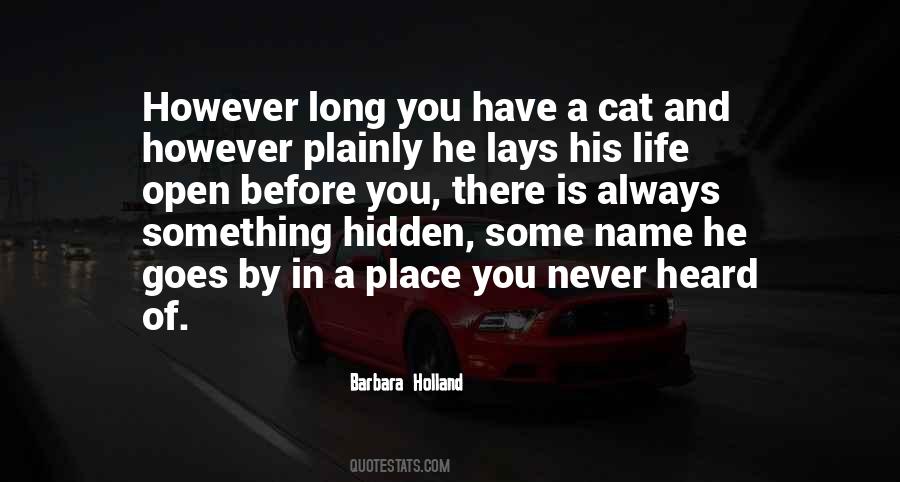 Hidden Life Quotes #46432