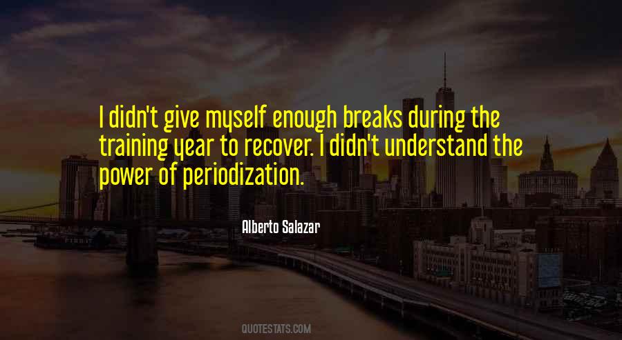 Quotes About Periodization #942442