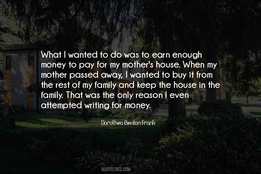 Quotes About Money And Family #324757