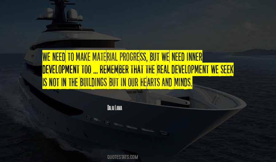 Quotes About Progress And Development #1106396
