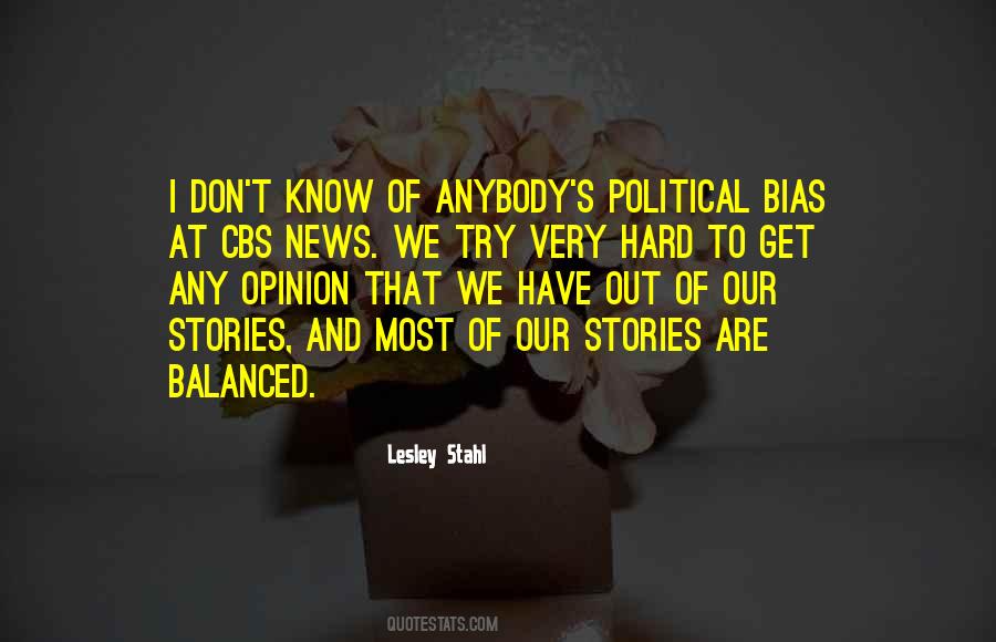 Quotes About Political Bias #96058