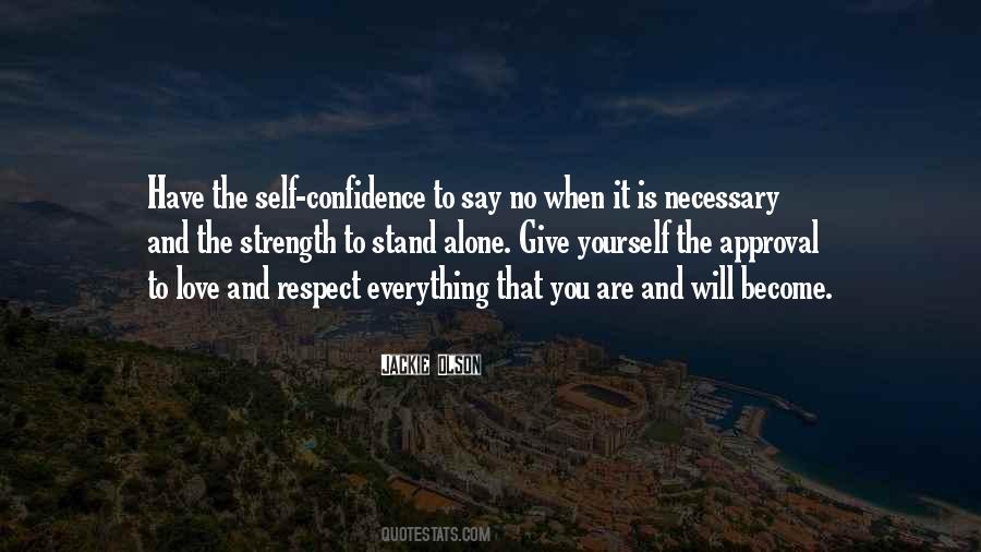 Quotes About Confidence And Strength #1074873