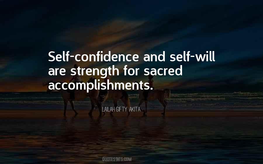 Quotes About Confidence And Strength #8847