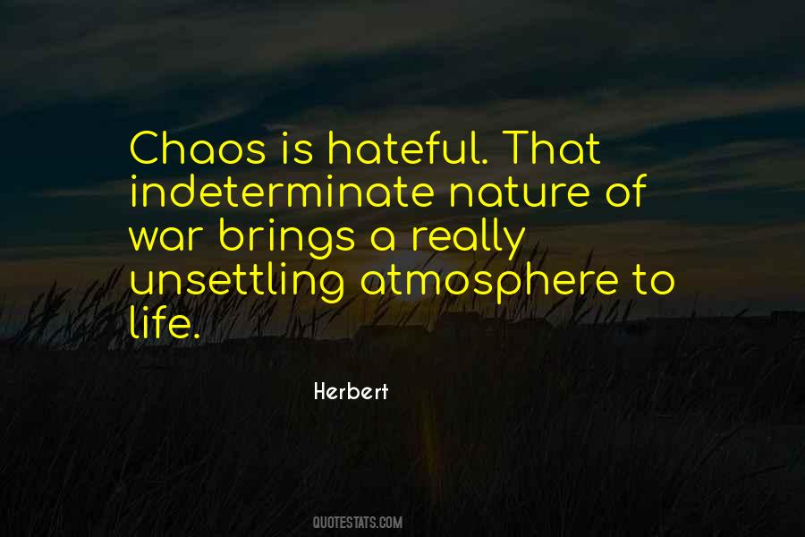 Quotes About Chaos In Nature #1392804