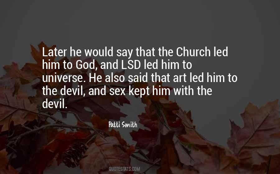 God And Sex Quotes #1164034