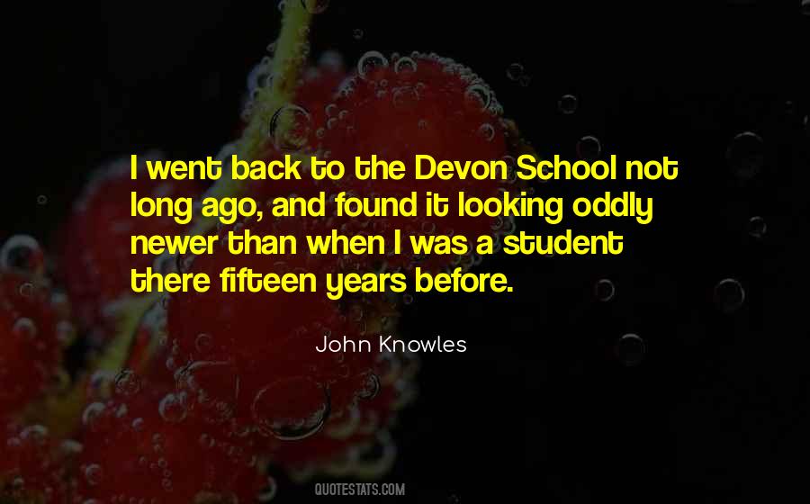 Quotes About Devon School #814531