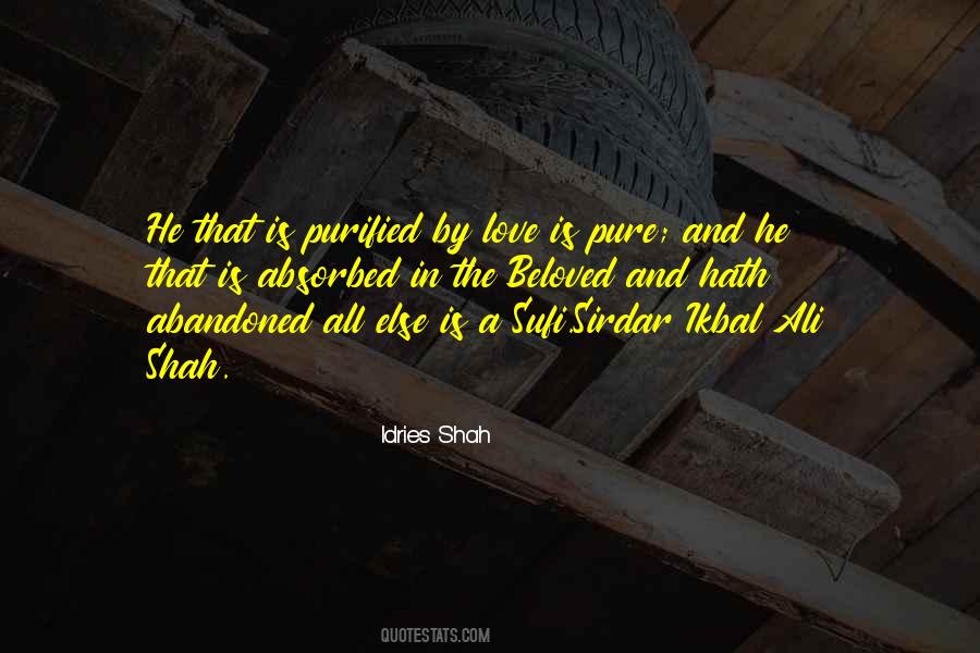 Sirdar Ikbal Ali Shah Quotes #1766529