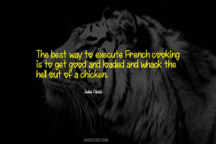 Quotes About French Cooking #1818335