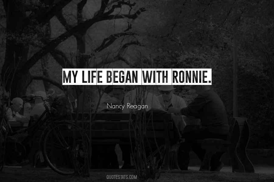 Quotes About Ronnie #1266167