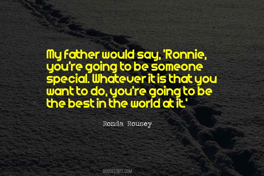 Quotes About Ronnie #931012