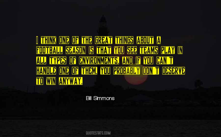 Quotes About Football Teams #1449493
