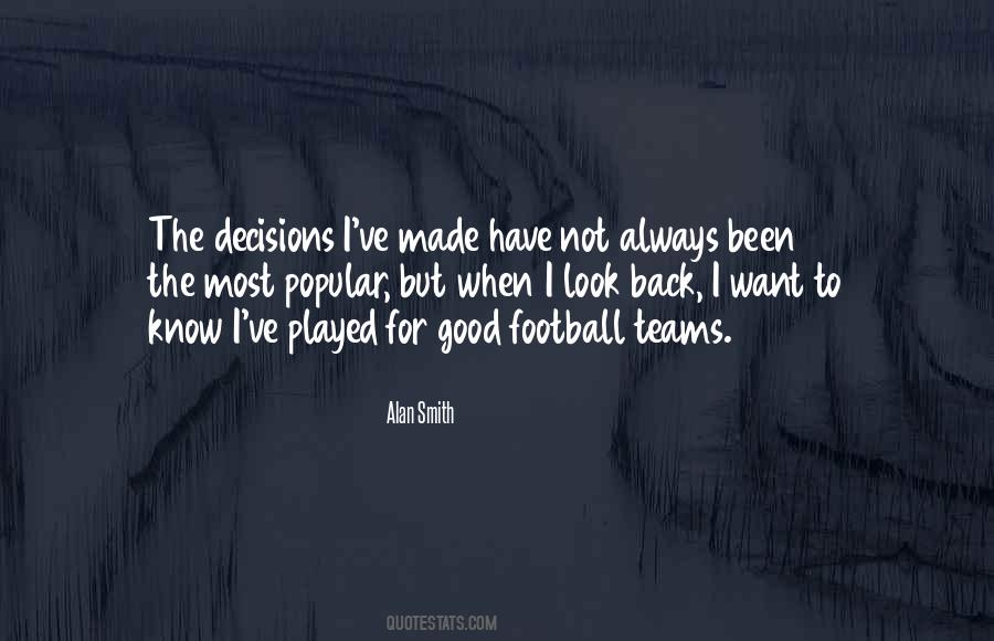 Quotes About Football Teams #1561226