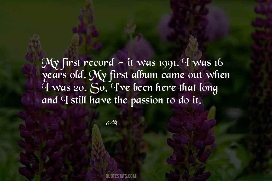 Quotes About 20 Years Old #1062257