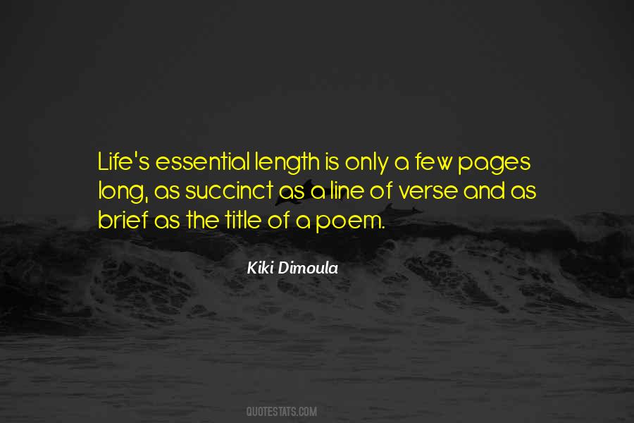 Title Poem Quotes #291541