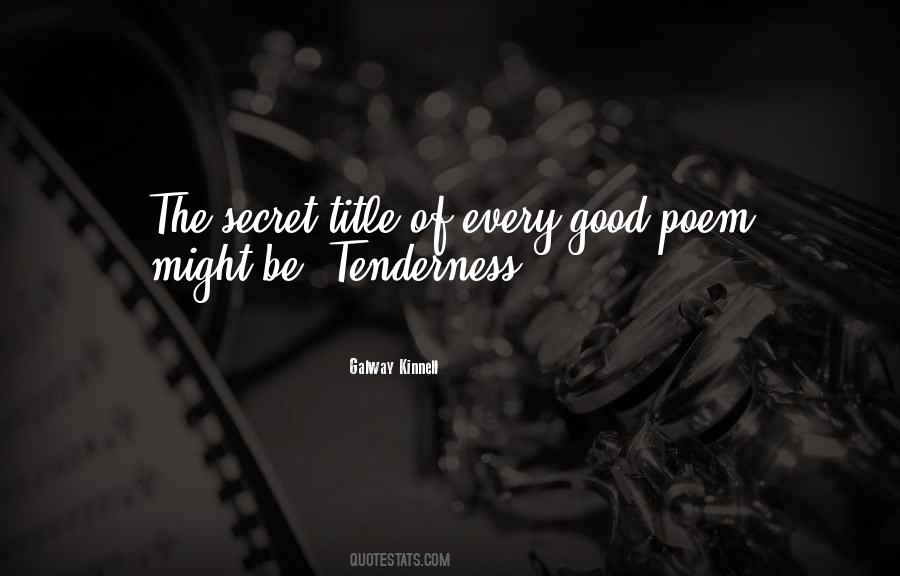 Title Poem Quotes #302054