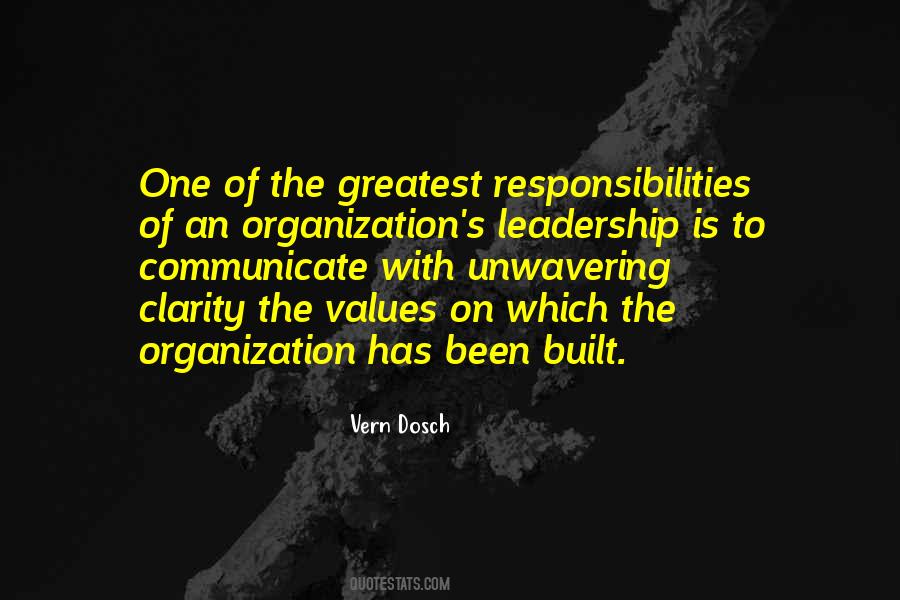 Quotes About Organizational Leadership #1545713