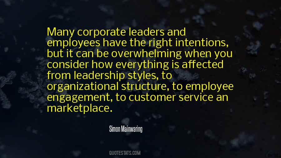 Quotes About Organizational Leadership #1746473