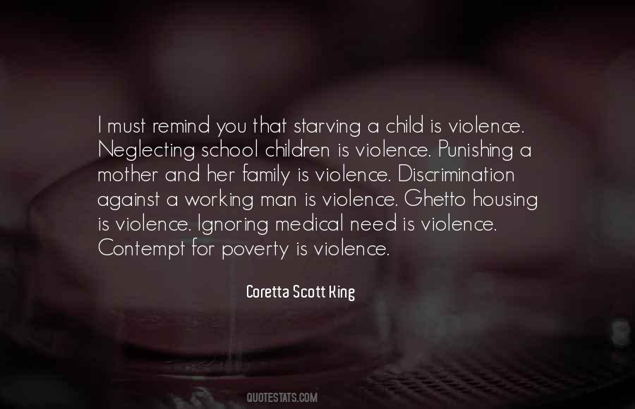 Violence For Violence Quotes #135712
