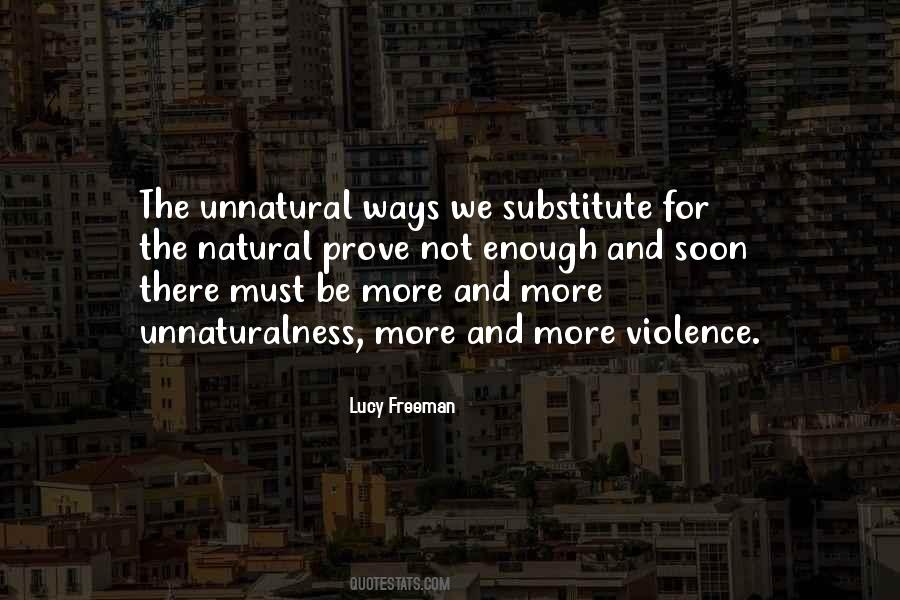 Violence For Violence Quotes #20660