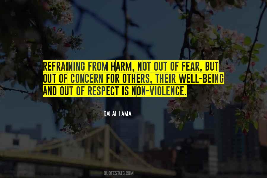 Violence For Violence Quotes #45905