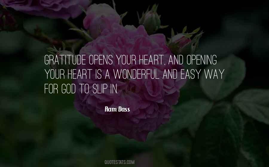 Quotes About Opening Up Your Heart #225041