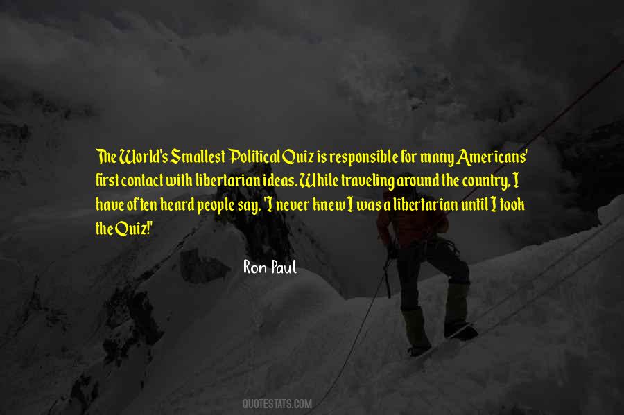 Quotes About Ron Paul #275119