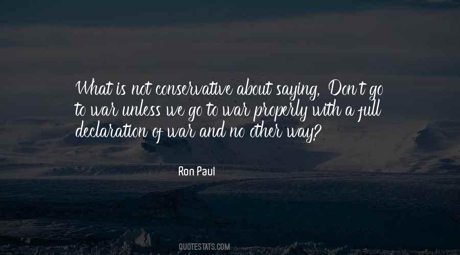 Quotes About Ron Paul #7638