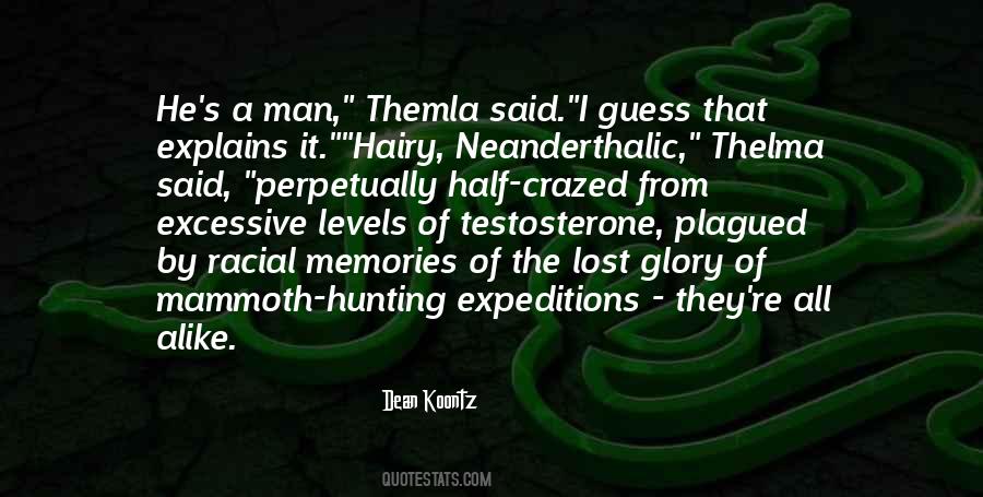 Quotes About Hunting Man #1514742