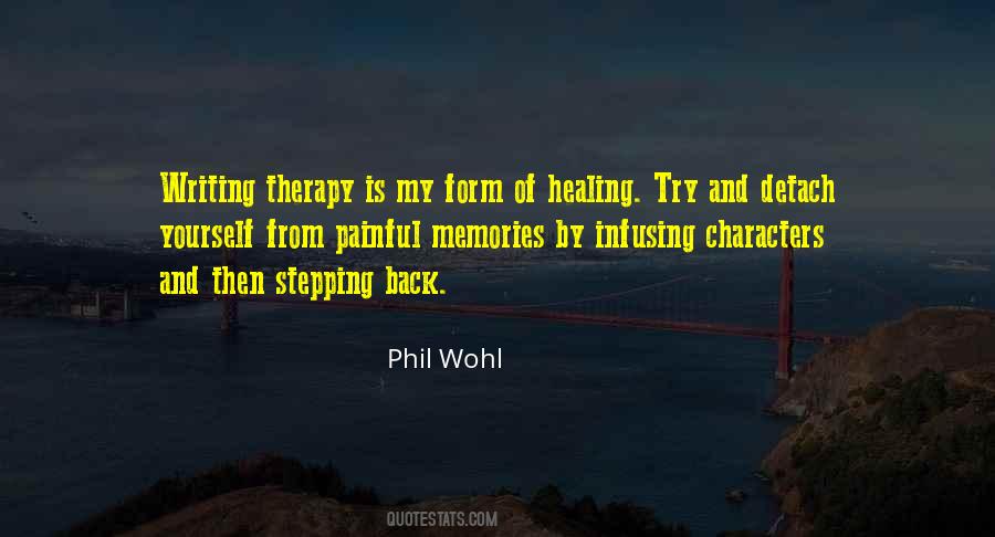 Quotes About Writing Therapy #1144733