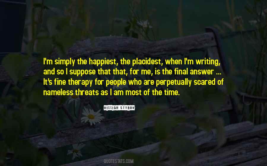 Quotes About Writing Therapy #1425701
