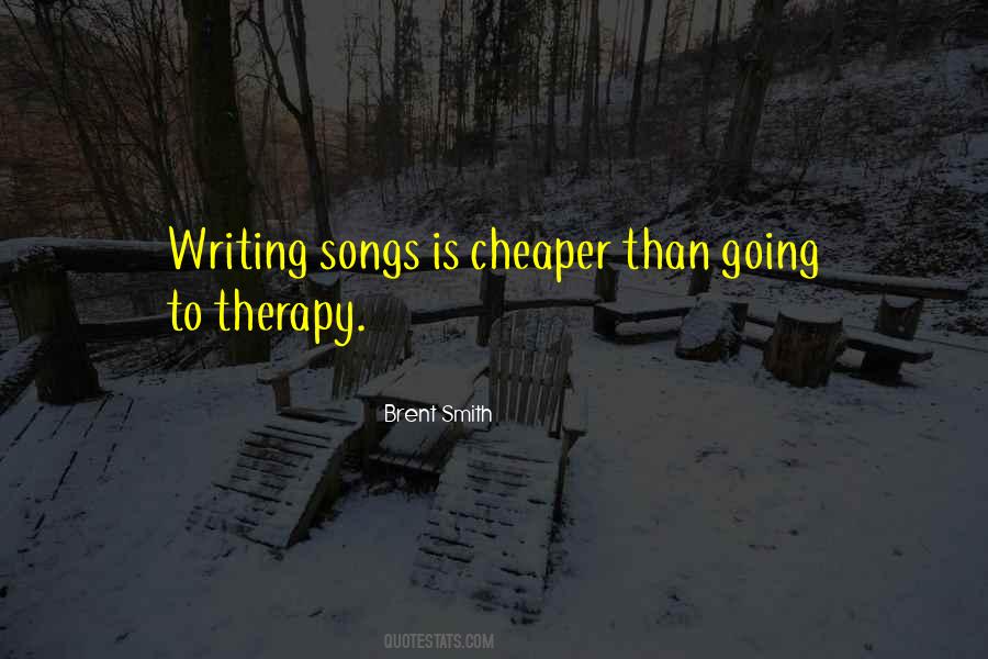 Quotes About Writing Therapy #16927