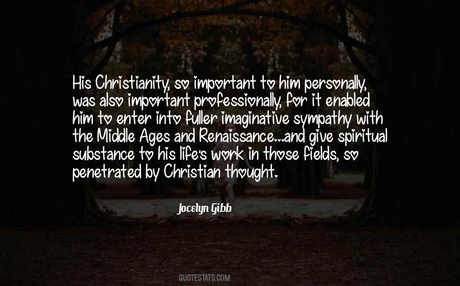 Quotes About Christianity In The Middle Ages #1552136