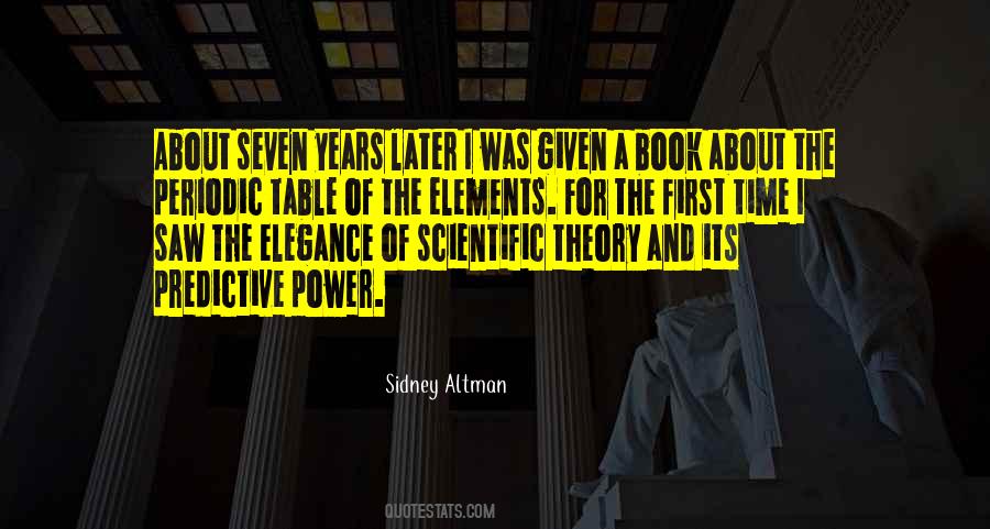 Quotes About Periodic Table #1189535