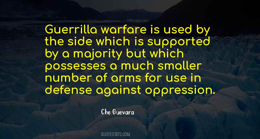 Quotes About Guerrilla Warfare #109370