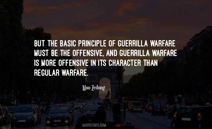 Quotes About Guerrilla Warfare #1591163