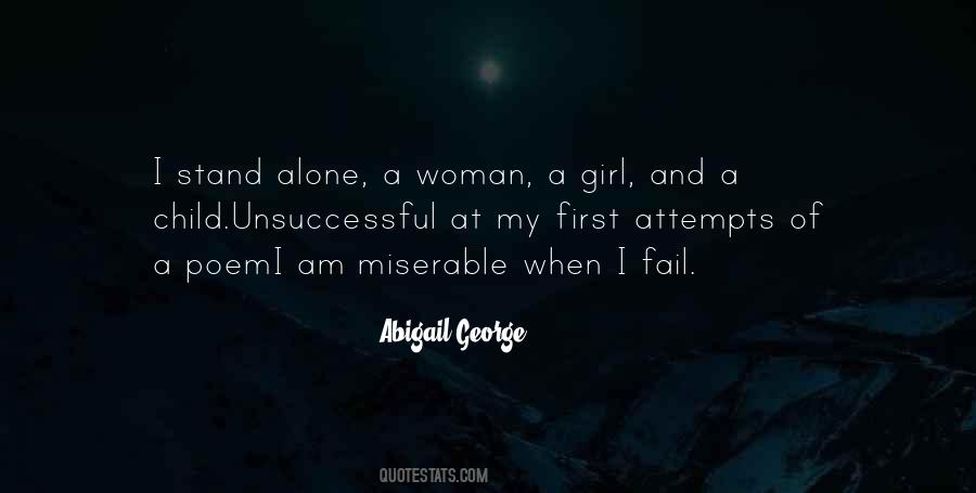 Quotes About Alone Girl #370672