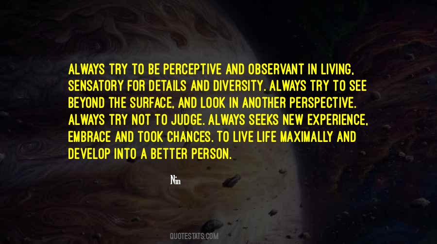 Quotes About Observant #1330408