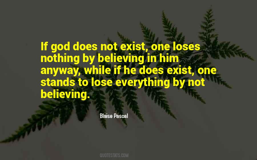 Not Believing Quotes #1043654