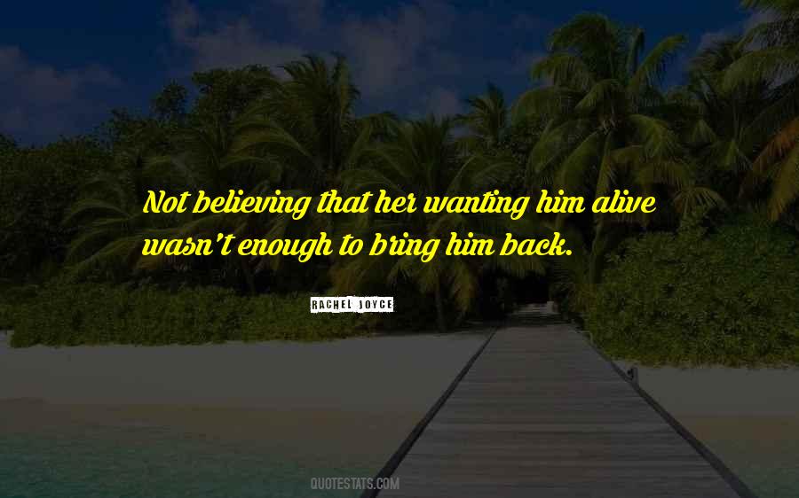 Not Believing Quotes #495012