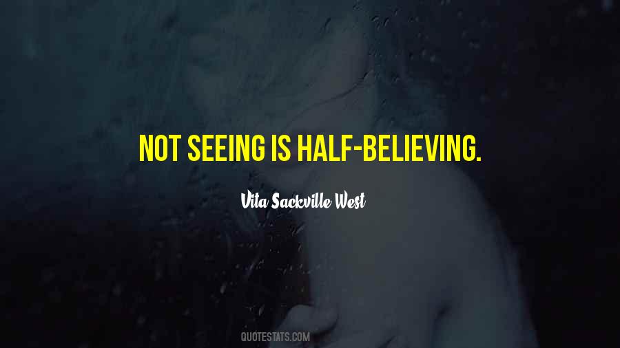 Not Believing Quotes #51040