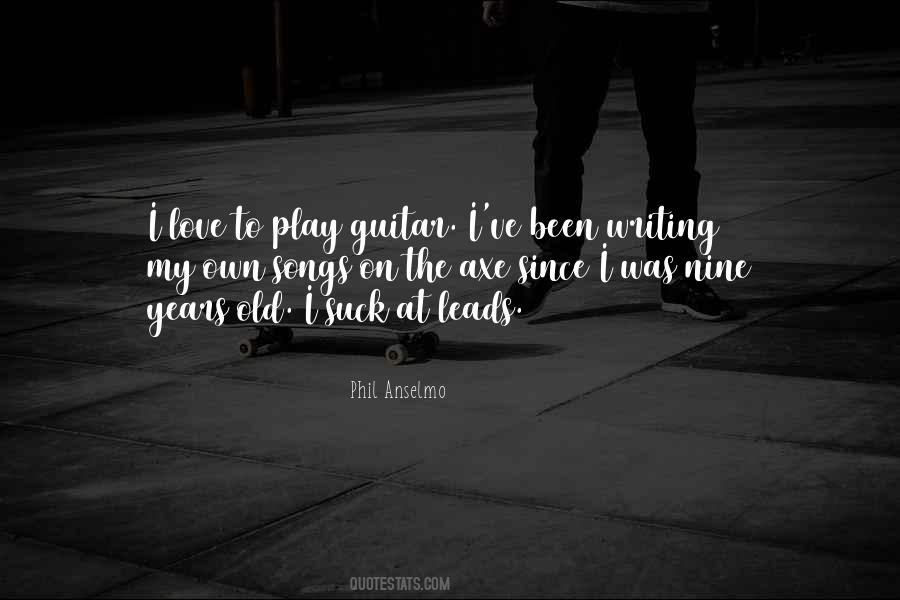 Quotes About Writing Love Songs #1606551